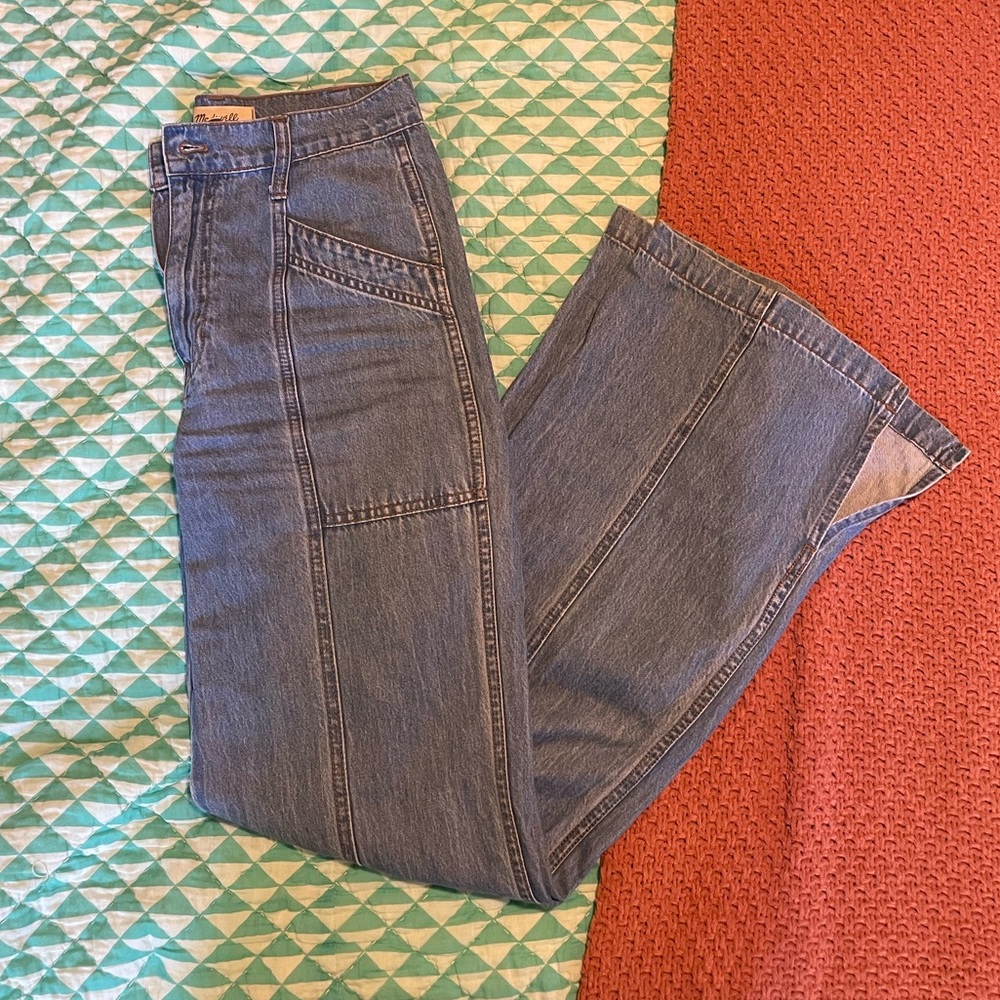 Madewell High Rise Wide Trouser Jeans - Picture 6 of 6